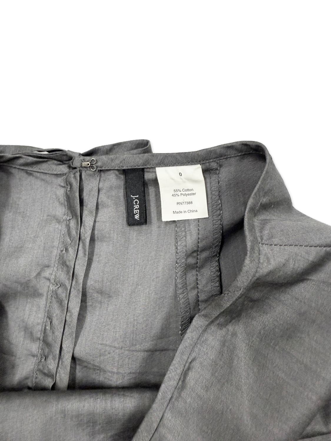 빈티지 J Crew 그레이 리본 단추 롱 스커트 상품이미지5