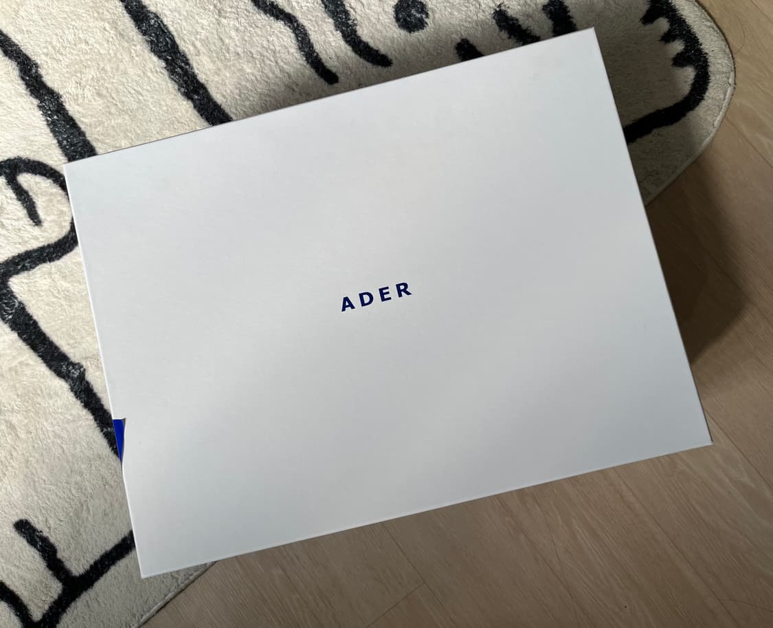 [ADER] 아더에러 트레이스 롤백 블랙 상품이미지3