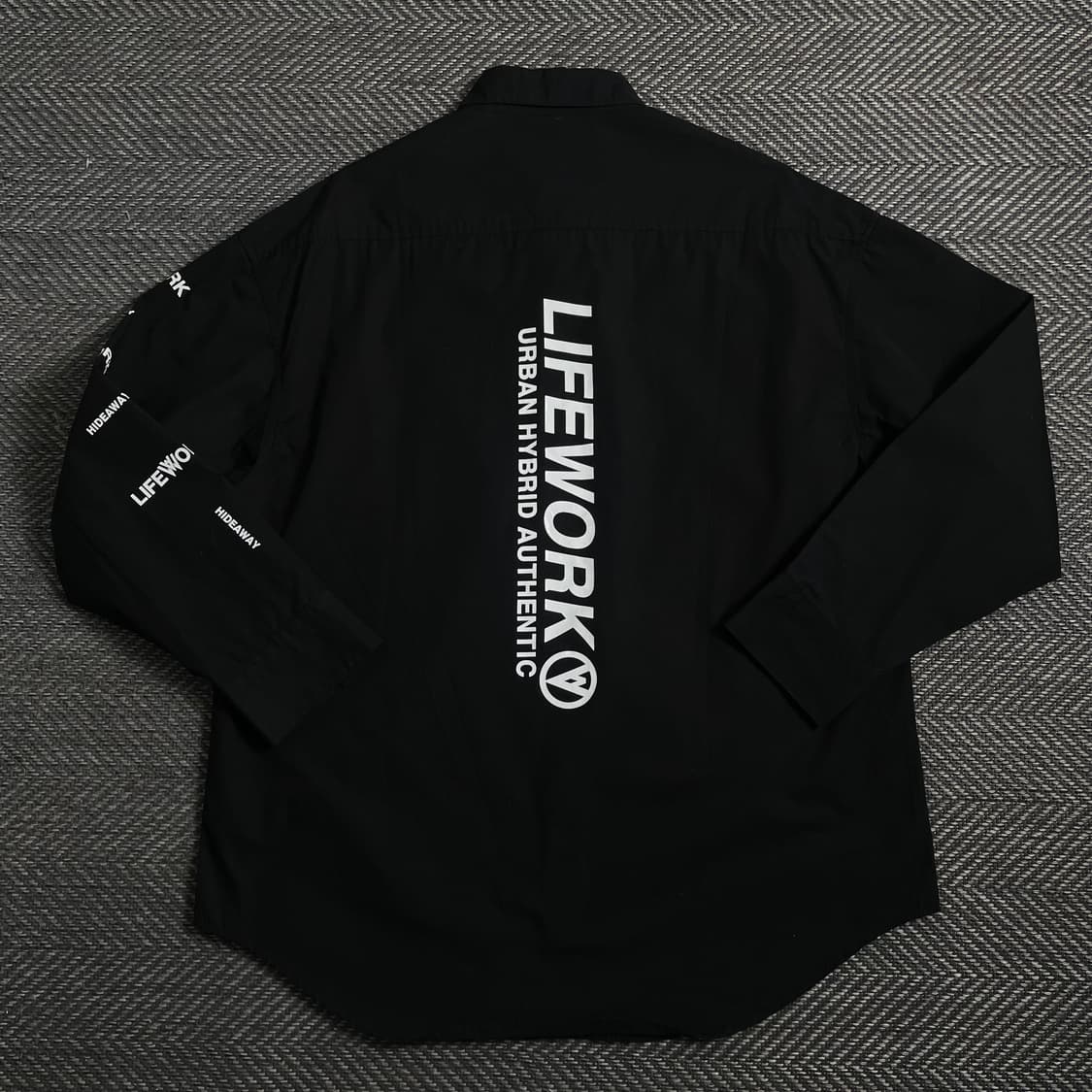 라이프워크 빅로고 프린팅 박시핏 셔츠o 4301 상품이미지5