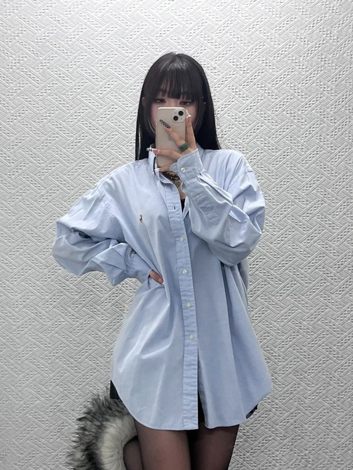 폴로 랄프로렌 야머스 빈티지 옥스포드 오버핏 셔츠 110 C10333 상품이미지1