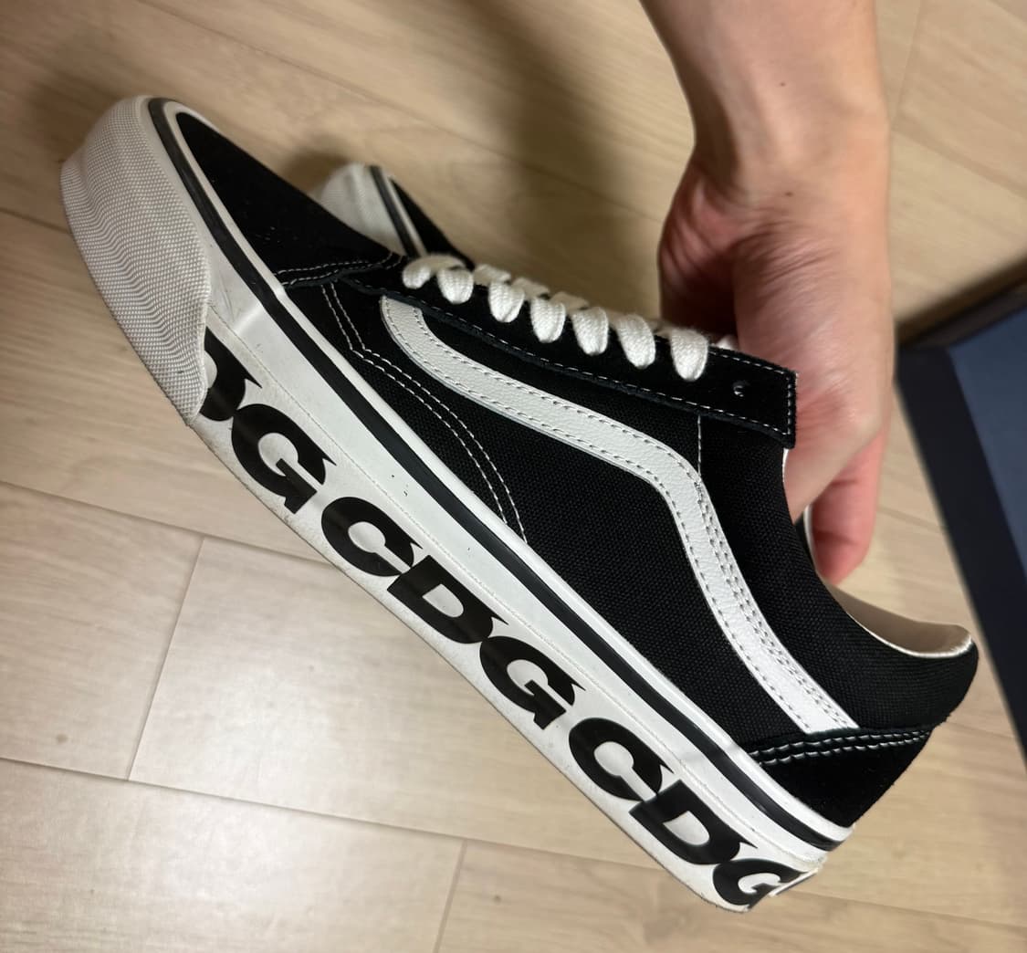 반스(VANS)X꼼데가르송(CDG) 올드스쿨 블랙 265 상품이미지3
