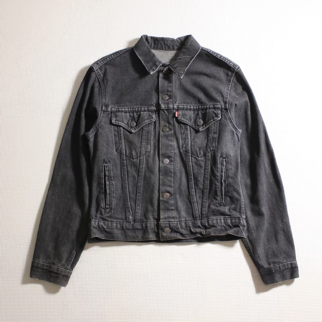 Levi’s 리바이스 흑청 데님 자켓 L023 상품이미지1