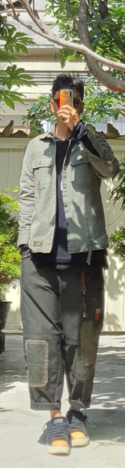 m65팬츠 빈티지 커스텀[업그레이드 버전/ 하드워싱/ 사이드지퍼] 상품이미지10