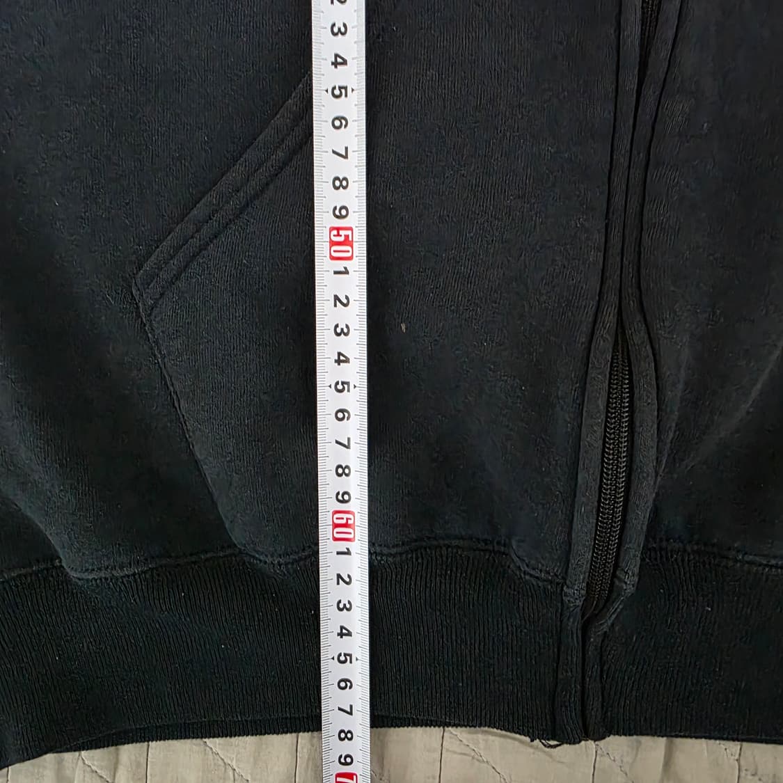 [XL] 90s USA 빈티지 러셀 애슬레틱 후드집업 블랙 하드페이드 상품이미지9