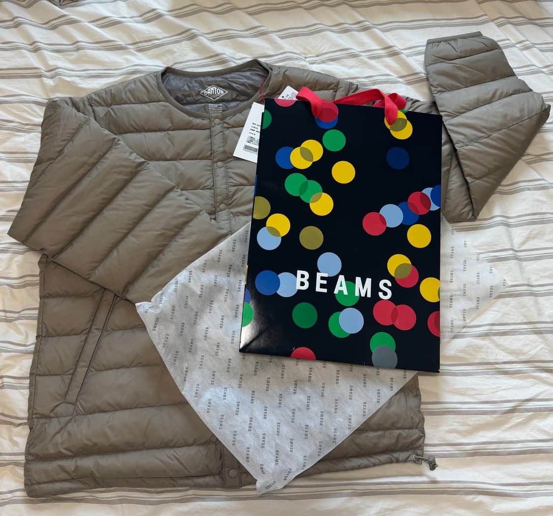 (새상품) 단톤 (DANTON) 경량패딩 M 상품이미지2