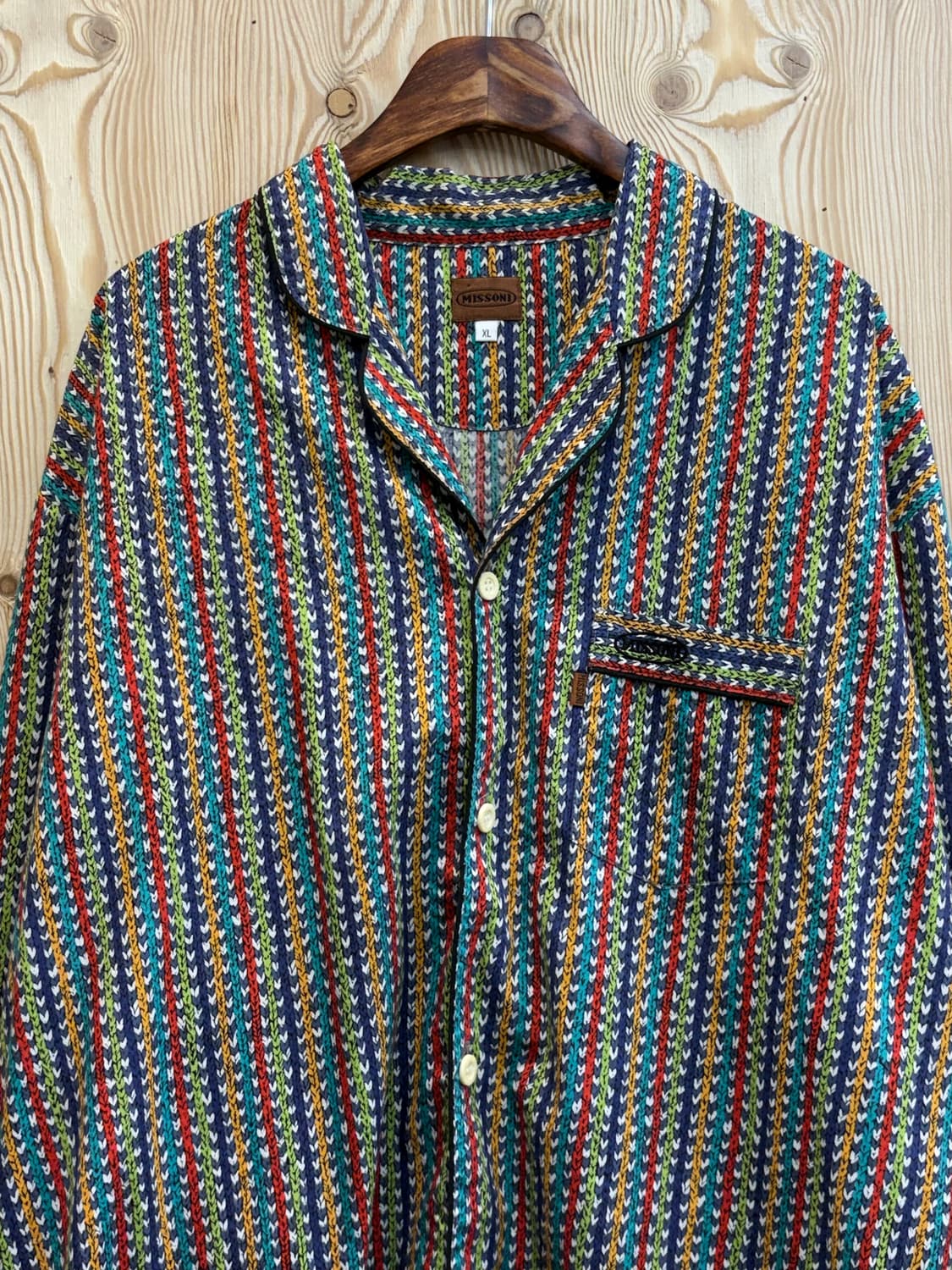 미쏘니 체인패턴 파자마 셔츠 상품이미지3