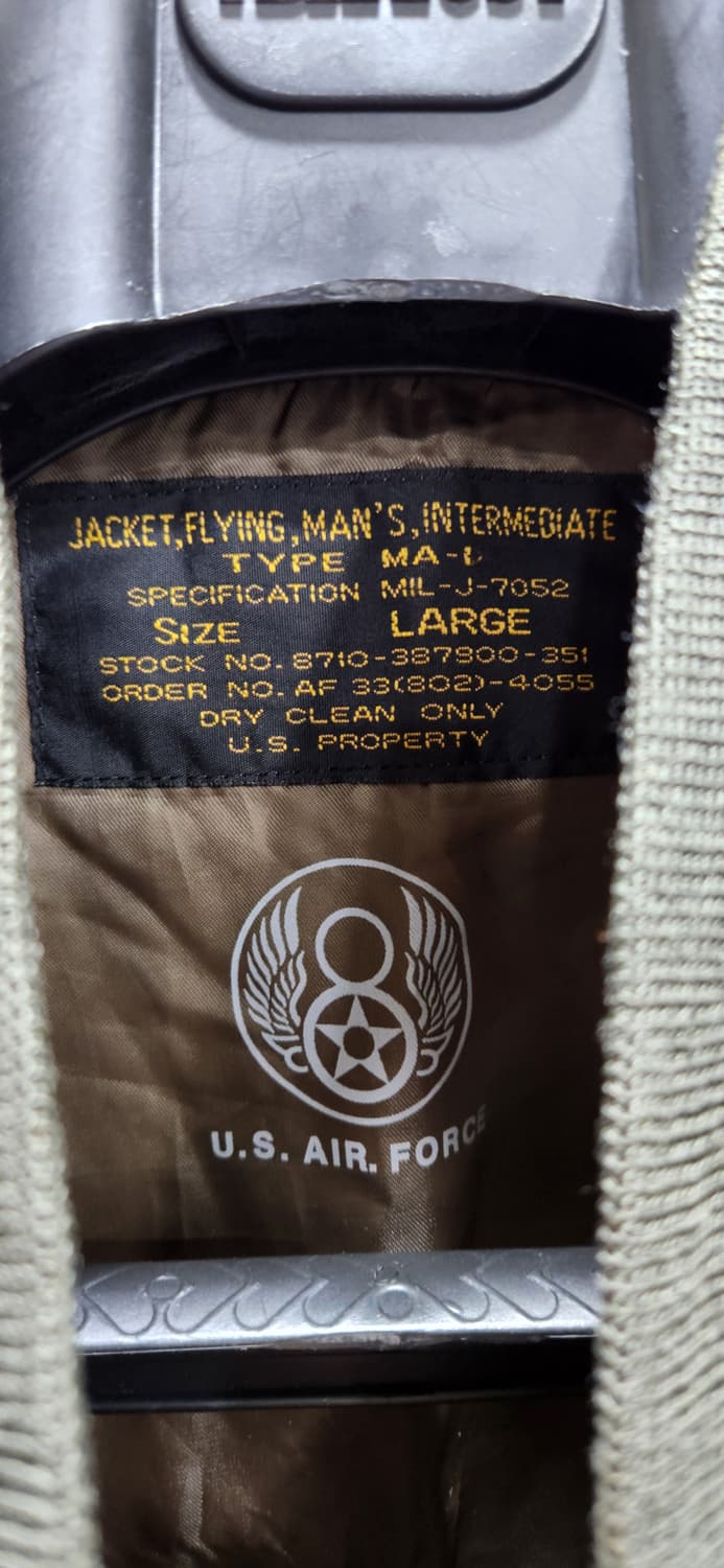 US AIRFORCE 플라이트 항공 파일럿 조끼 상품이미지6