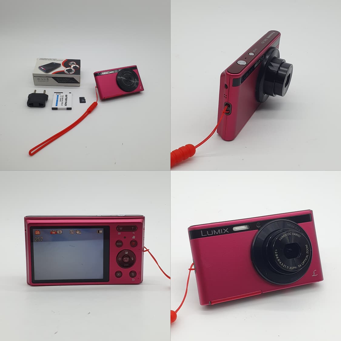 작례⭕️ 파나소닉  루믹스 DMC-XS1  핑크🌸 (품번_BB870) 상품이미지2