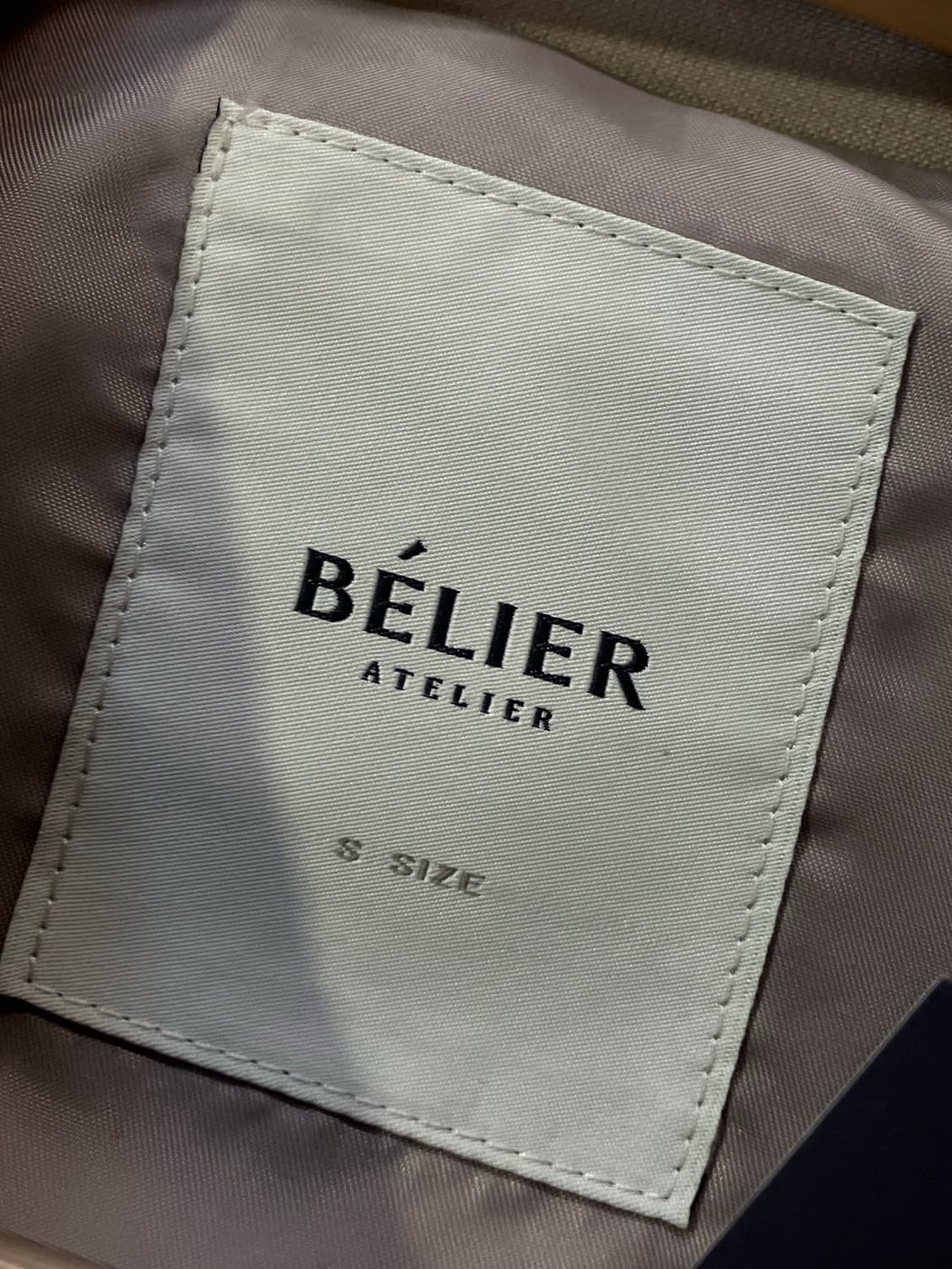 벨리에 자켓 베이지 S  #csz2333 상품이미지3