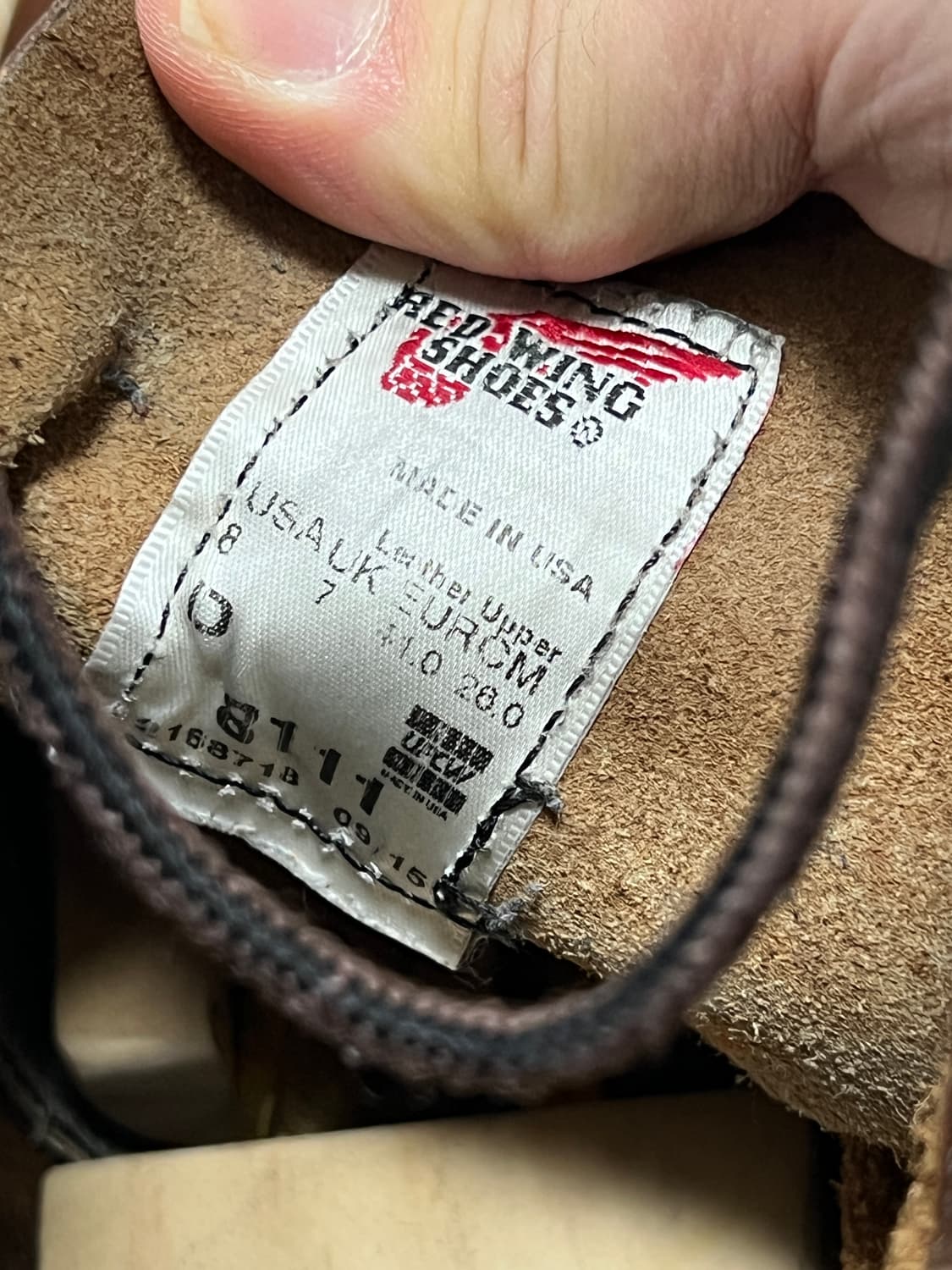 택포25) 레드윙 아이언레인저 8111 USA 8D 260 상품이미지5