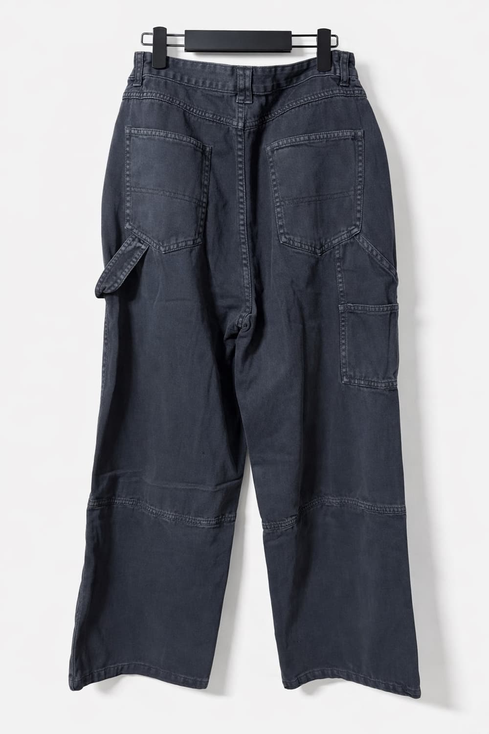 코드그라피 워크웨어 카고 팬츠 와이드핏 차콜 L 상품이미지2