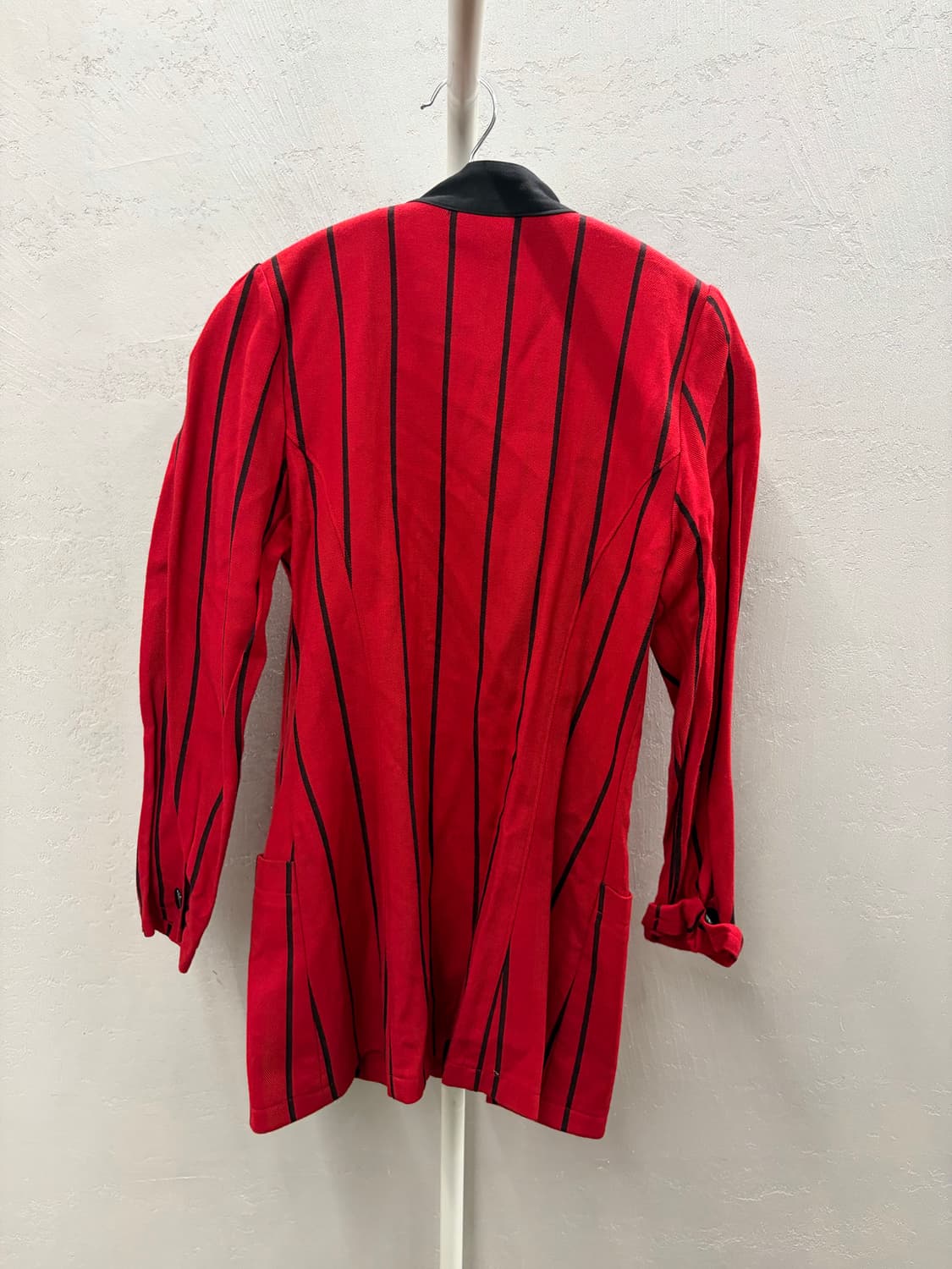 Donna Morgan for NON STOP 레드 스트라이프 자켓 5/ 상품이미지6