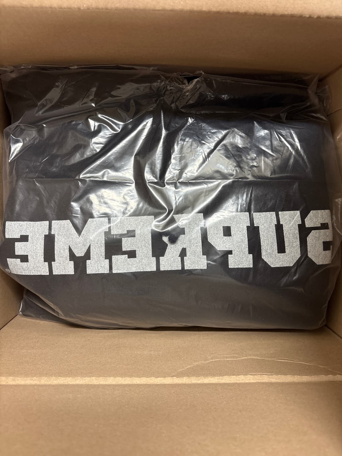 슈프림 리버스 후드 스웨트셔츠 블랙 XL 상품이미지2