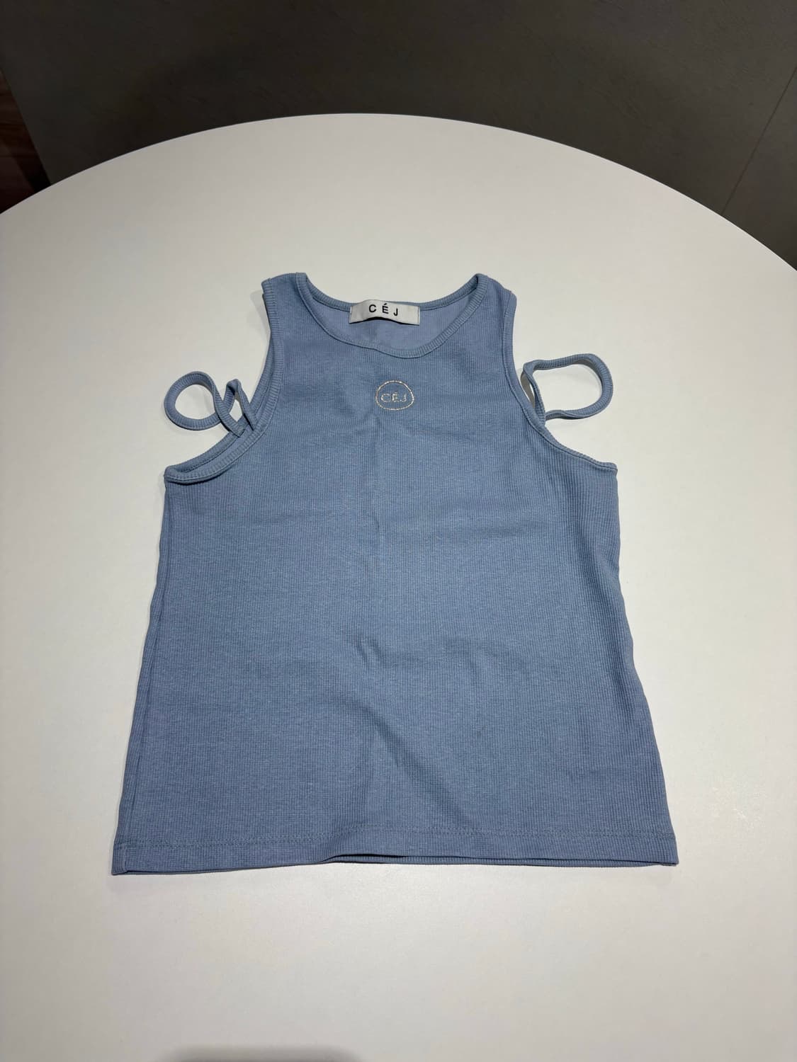 CEJ 하늘색 나시티 상품이미지1