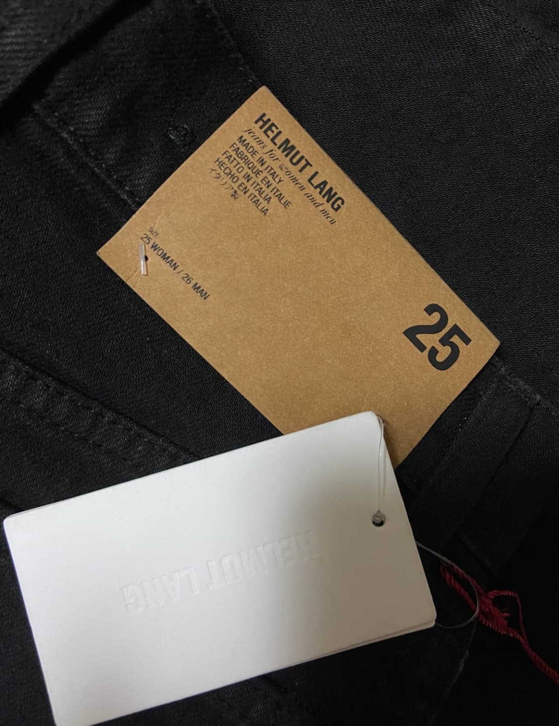 Helmut lang 헬무트랭 블랙진 상품이미지3