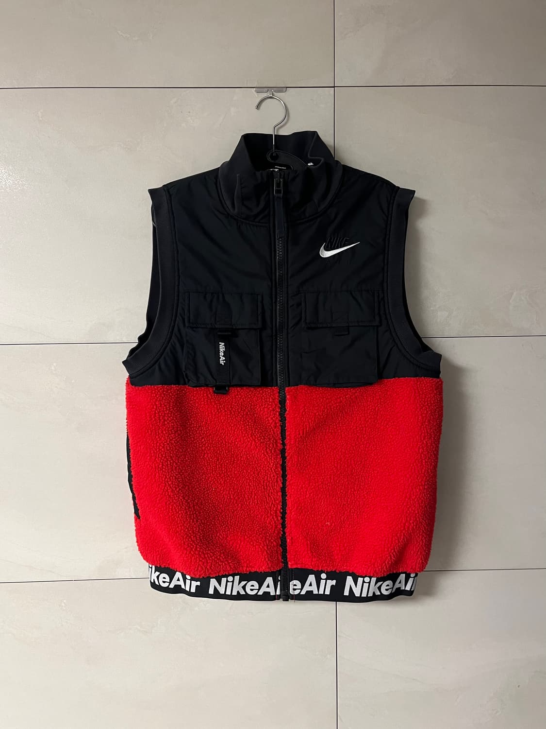 나이키 에어 윈터 플리스 베스트 조끼 레드/블랙 [95] 상품이미지2