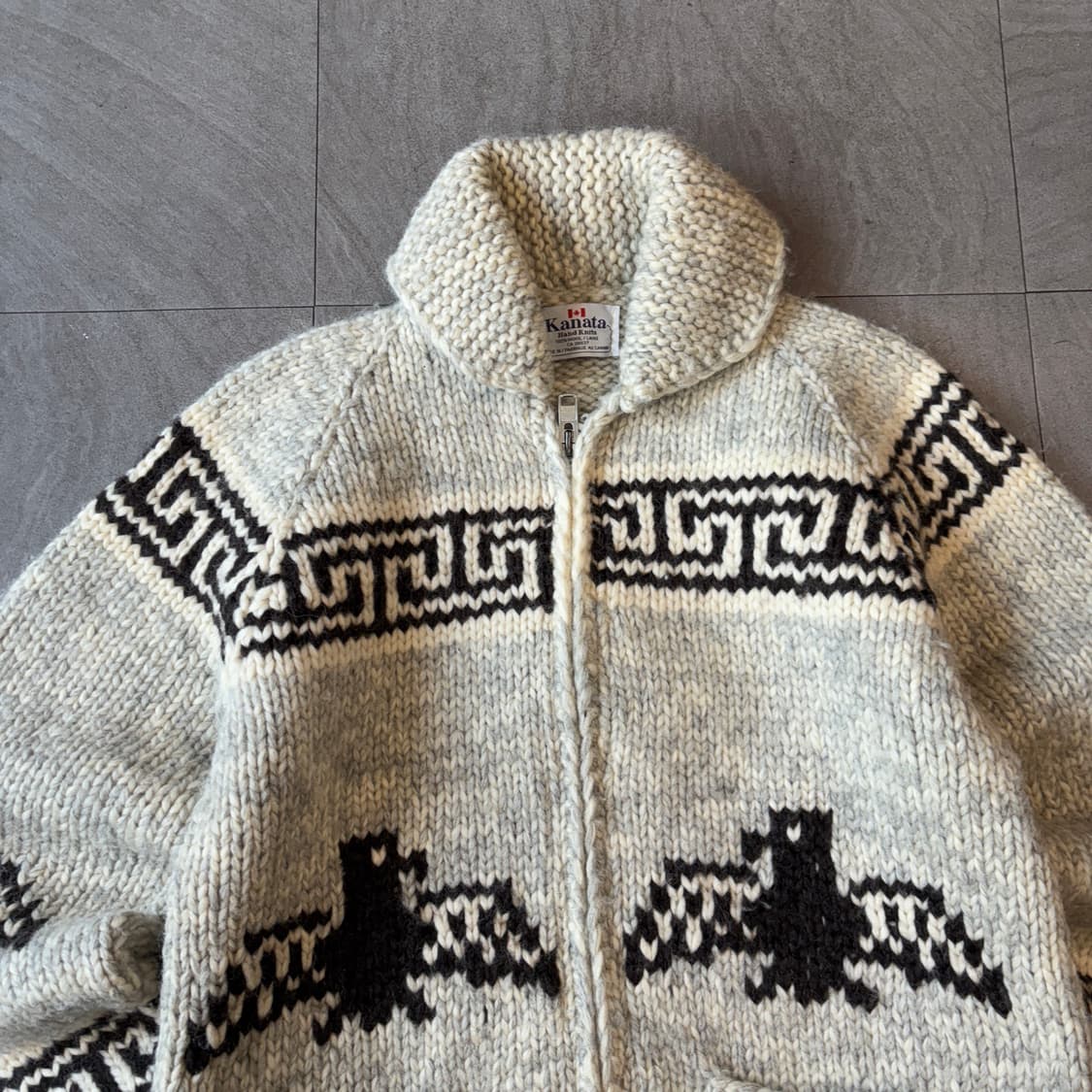 Kanata Cowichan cardigan jacket 카나타 코위찬 상품이미지3