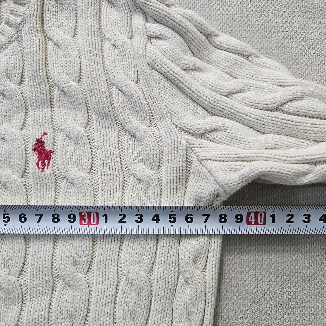 M 폴로랄프로렌 키즈 케이블 니트 0408Y 상품이미지5