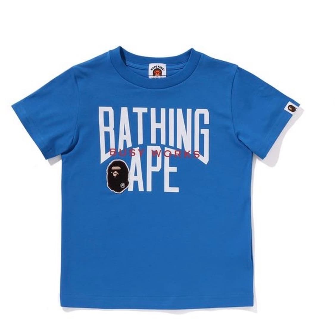 Bape nyc logo tee blue 베이프 nyc 로고 상품이미지2