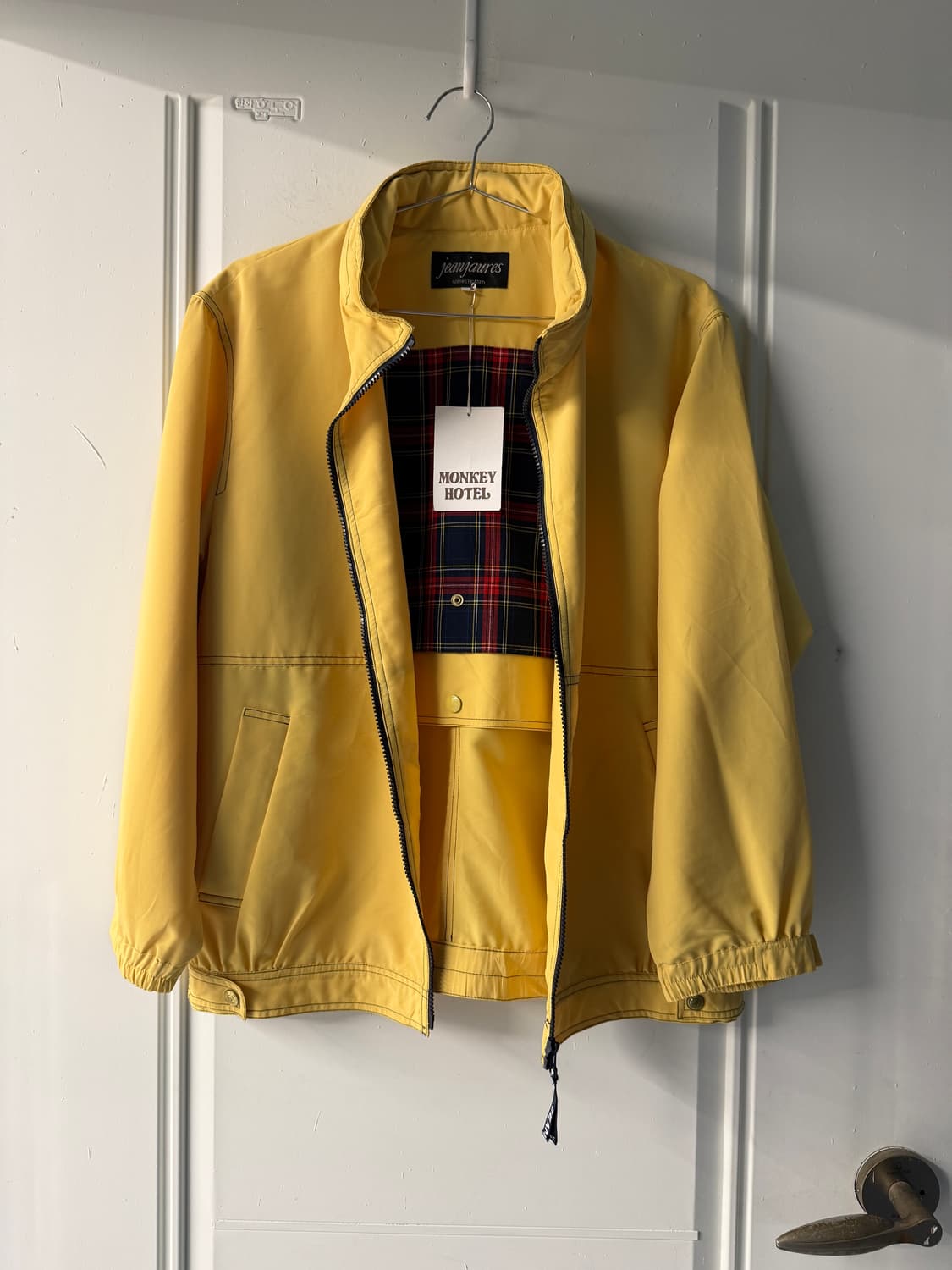 일본빈티지 엘로우 봄버 자켓 상품이미지5