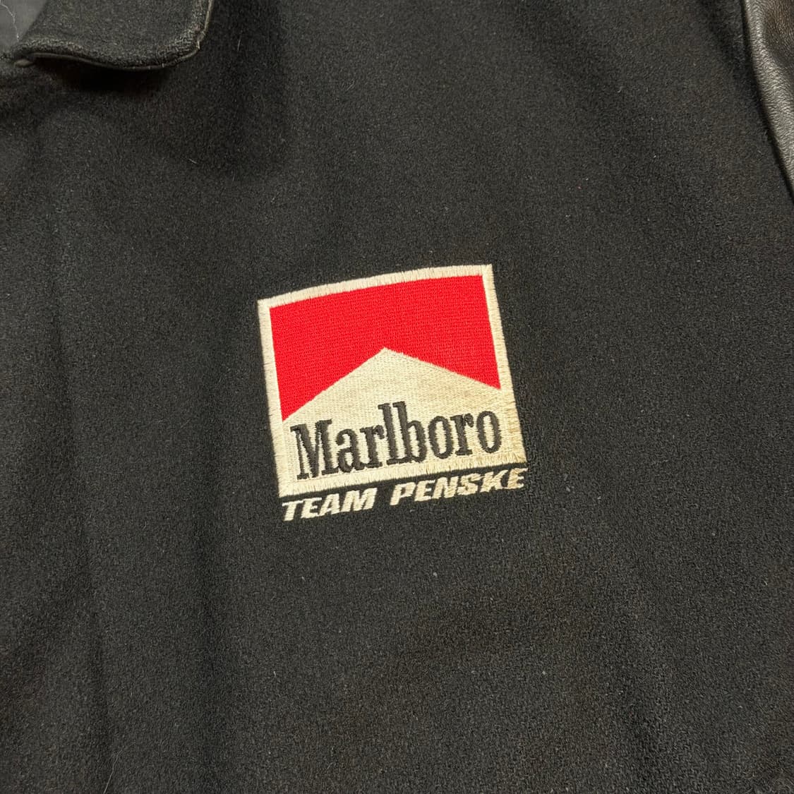 빈티지 90s Marlboro Team Penske 말보로 레더 자켓 상품이미지3