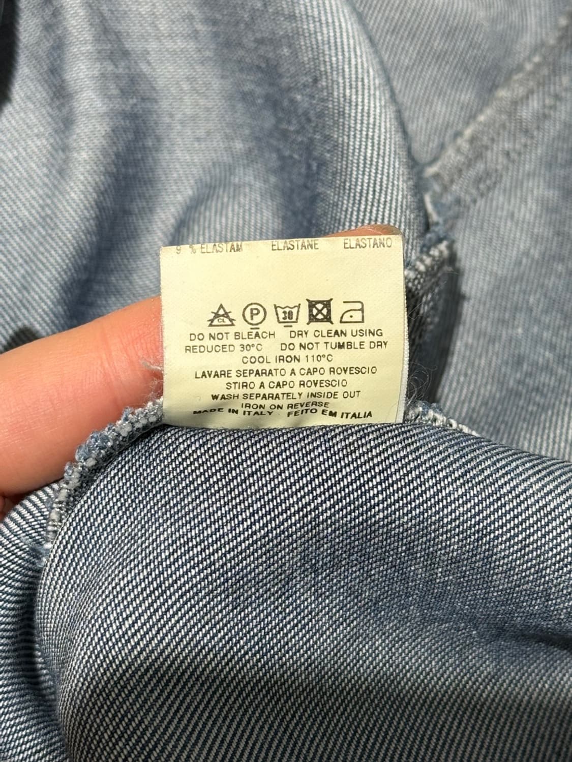 장 폴 고티에 진스 90s 집업 데님 블라우스 상품이미지10