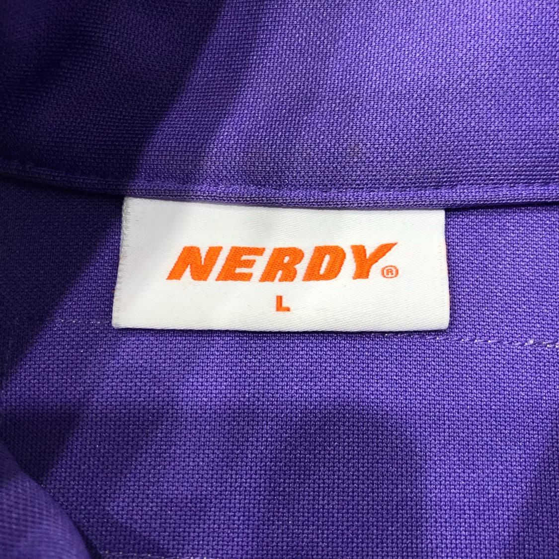널디 퍼플 져지 트랙 자켓 상품이미지4