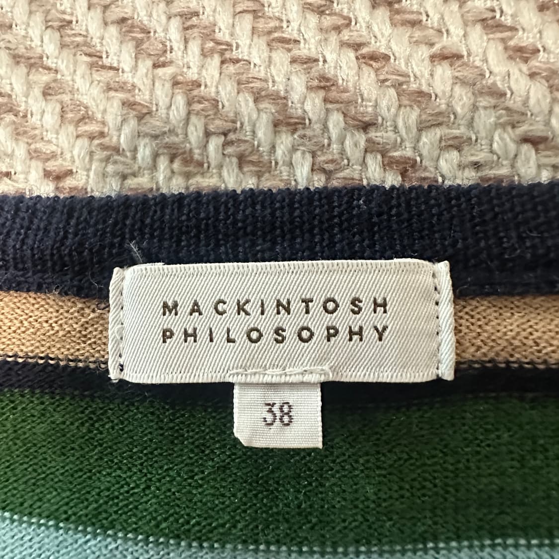 MACKINTOSH PHILOSOPHY wool cardigan 상품이미지3