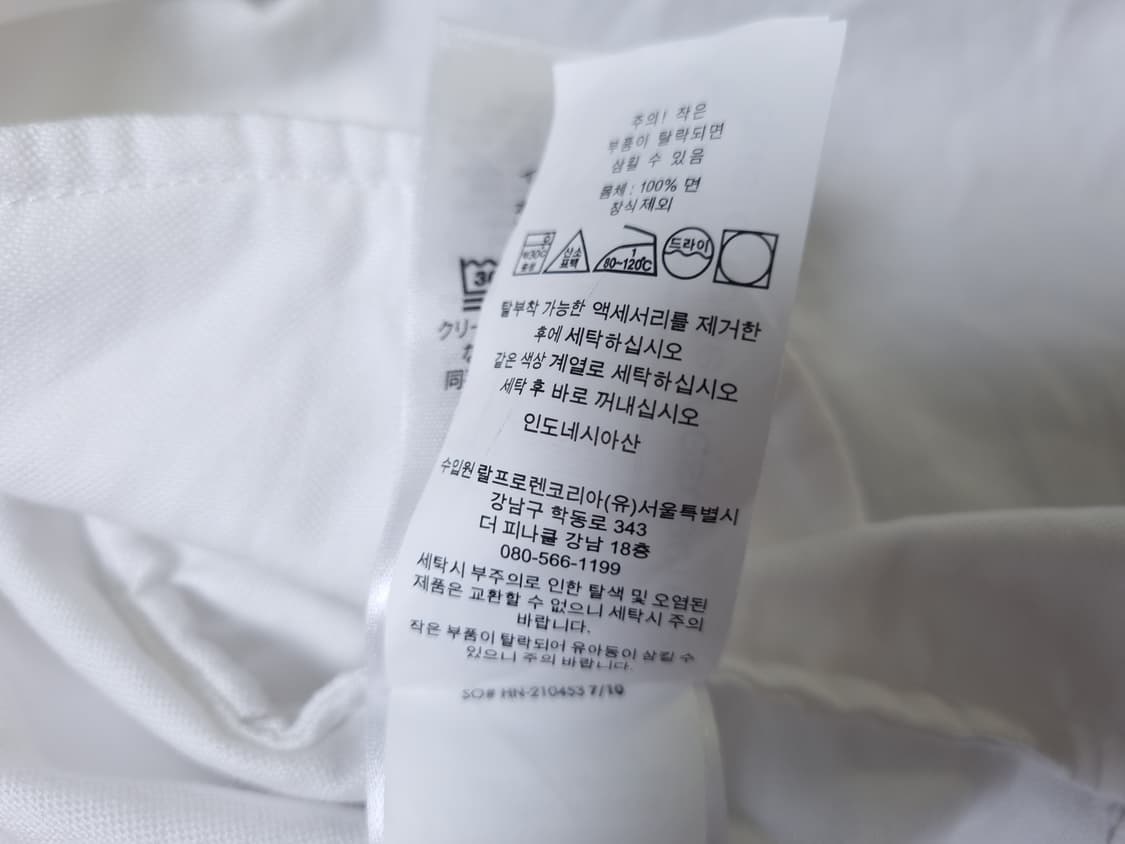 [무료배송][100]폴로 키즈 민소매 옥스포드 셔츠 원피스 상품이미지9