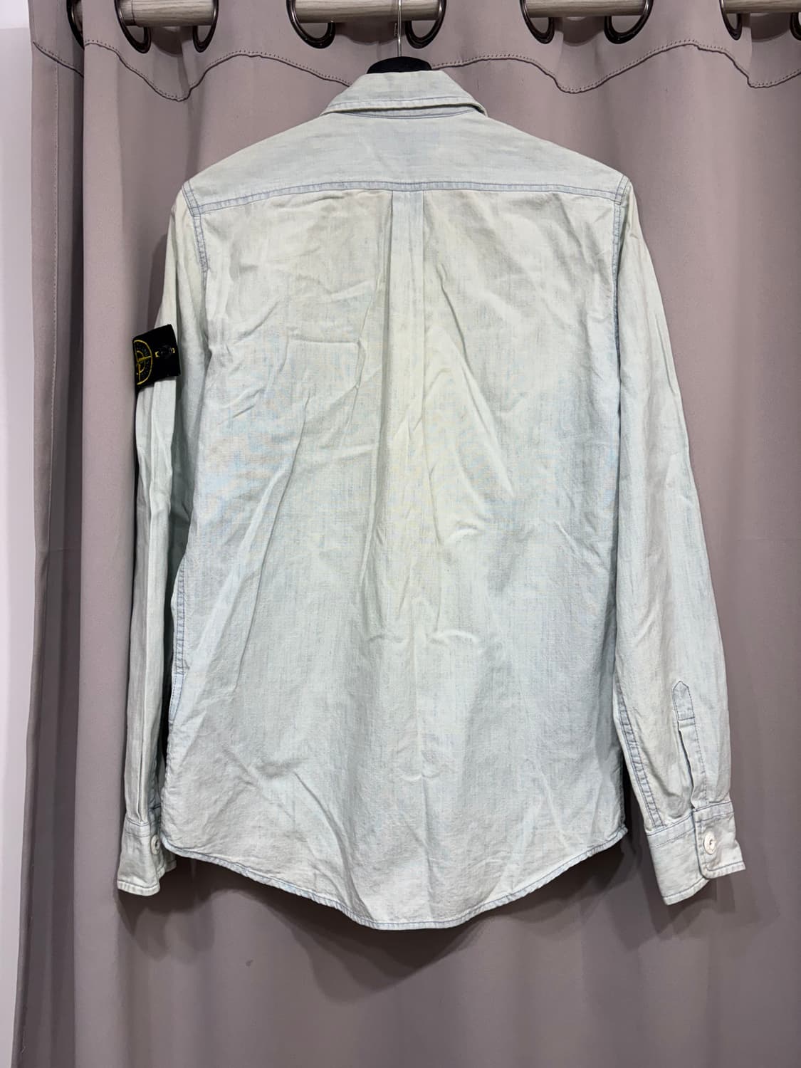 스톤아일랜드 데님 포켓 셔츠 S사이즈 상품이미지2