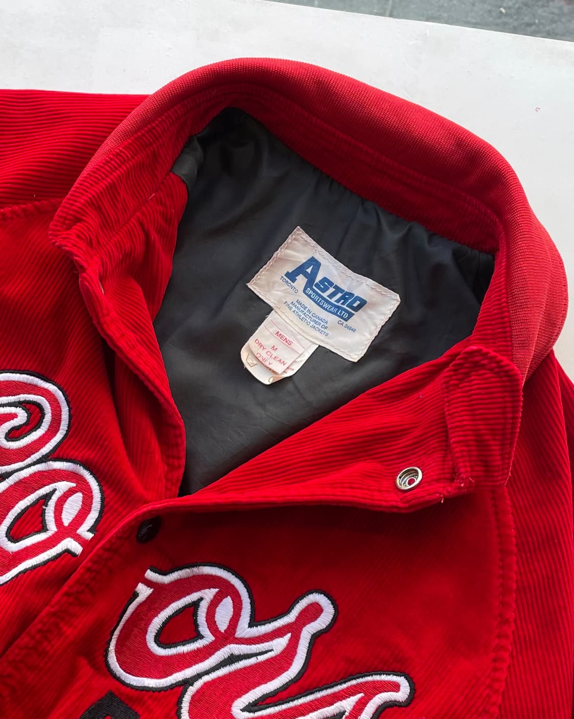 80-90’s Canada corduroy varsity jkt 바시티 상품이미지9