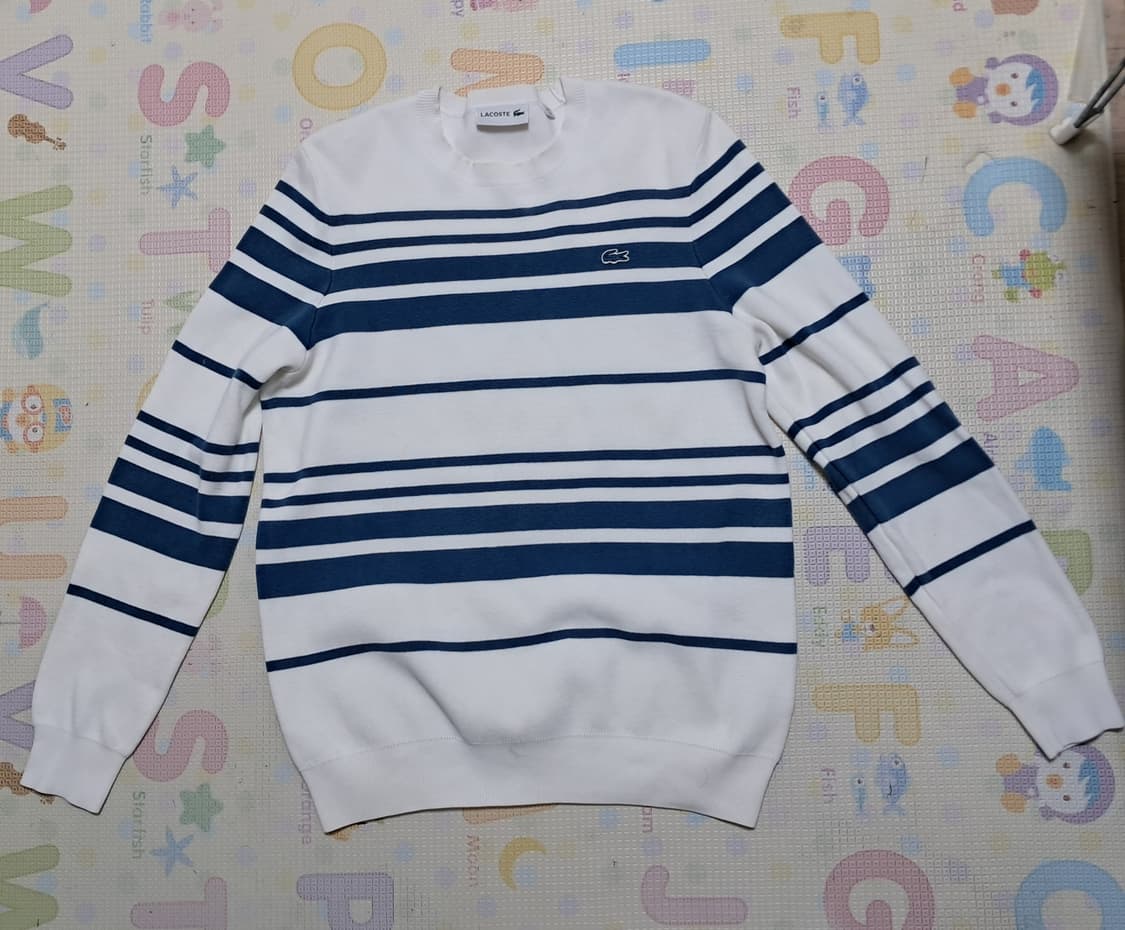 라코스테 스트라이프 긴팔 니트 95~100 상품이미지4