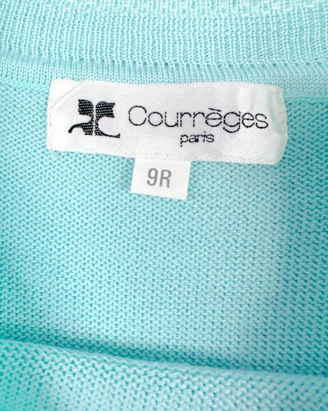 꾸레쥬 울 레터링니트 상품이미지5