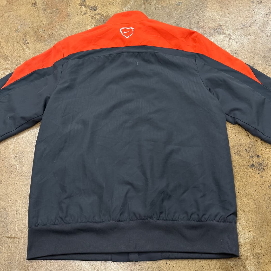 [정품/M] 나이키 블랙 오렌지 바람막이 자켓 b19 상품이미지4