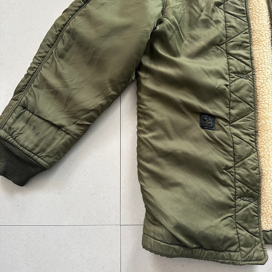 60s USAF 울 파일 라이너 자켓 스몰-레귤라 상품이미지9