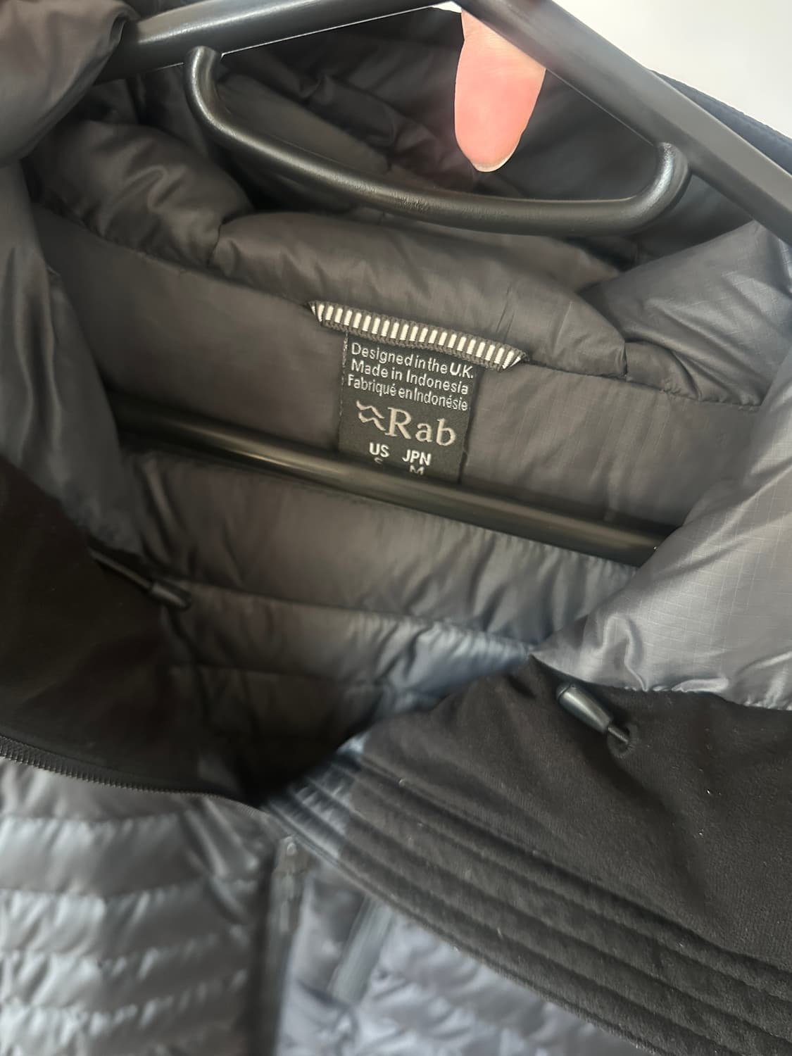 랩 마이크로라이트 알파인 블랙 (s) 상품이미지3