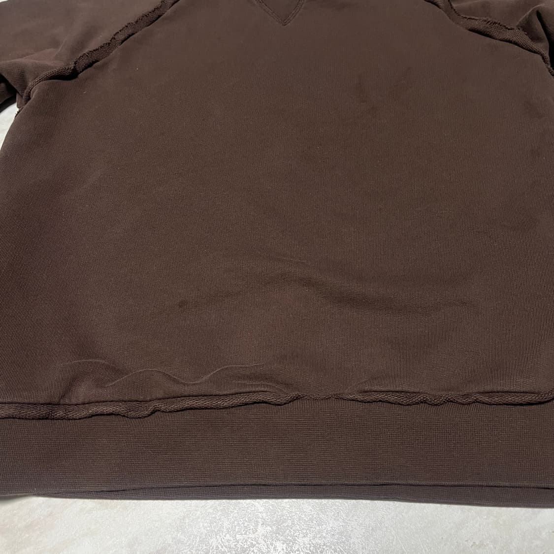 마르지엘라 엘보 패치 맨투맨 50사이즈 상품이미지3