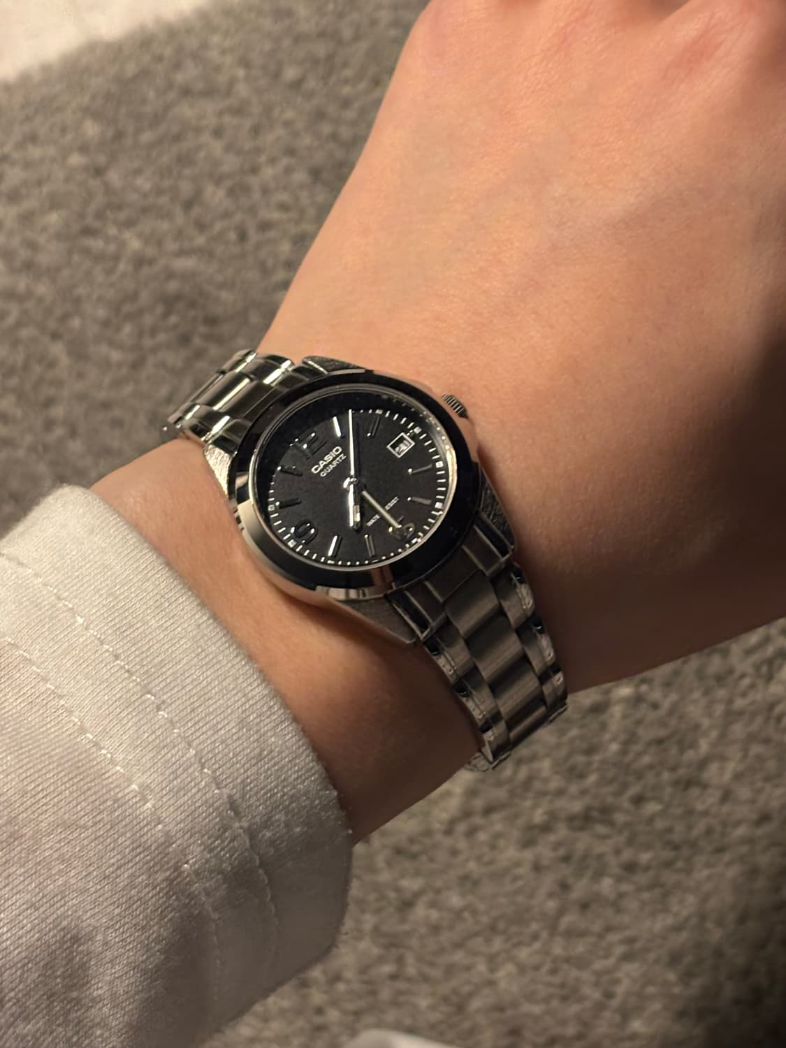 [희귀] 카시오 LTP 1259D-1A 블랙 S 상품이미지5