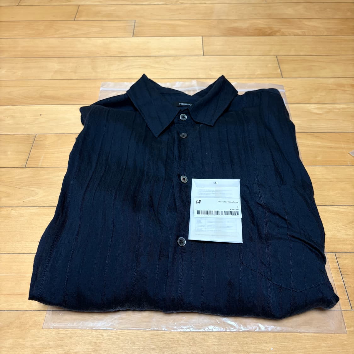 (3) 해칭룸 클래식 네이비 셔츠 상품이미지2