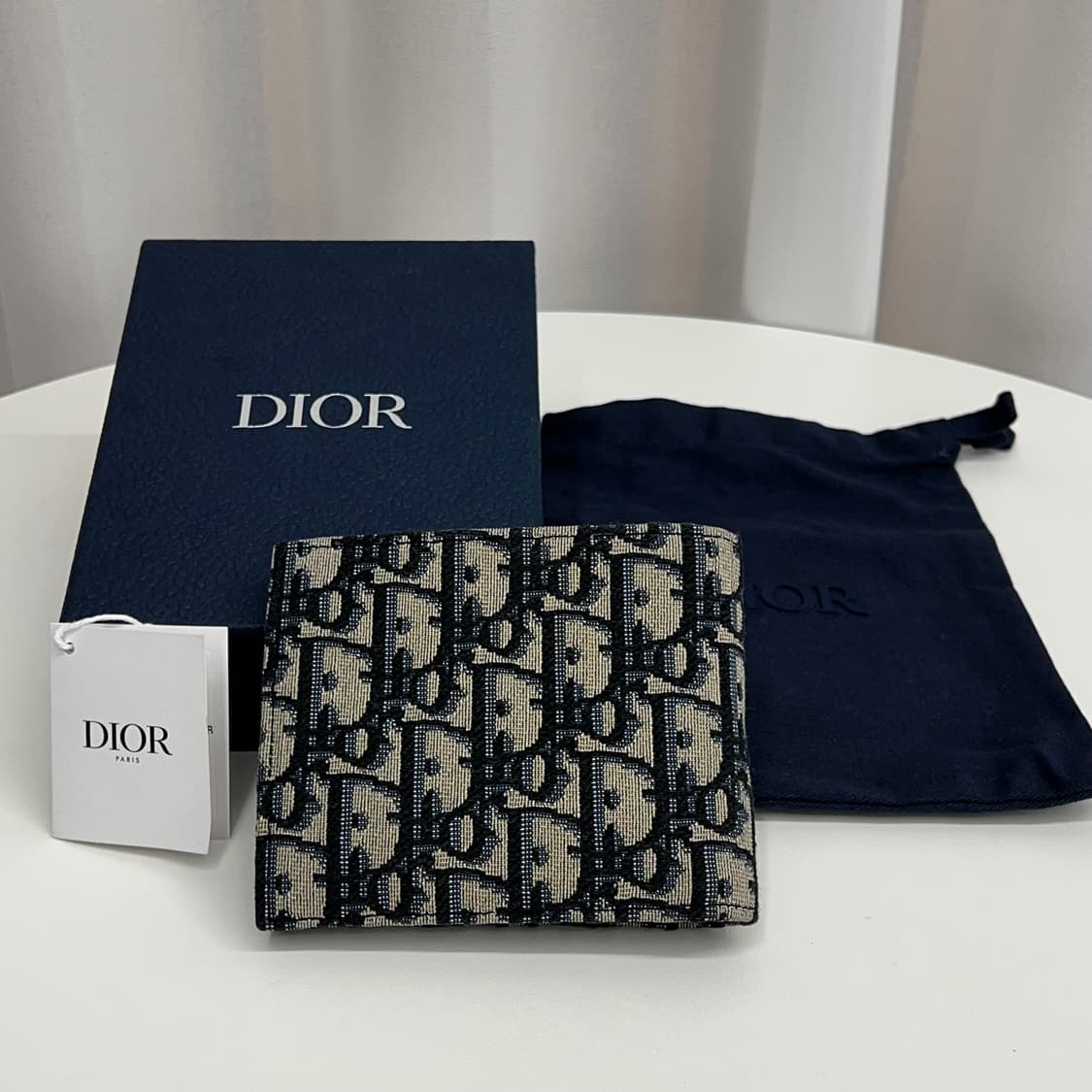 디올 오블리크 반지갑 (풀박스) 상품이미지2