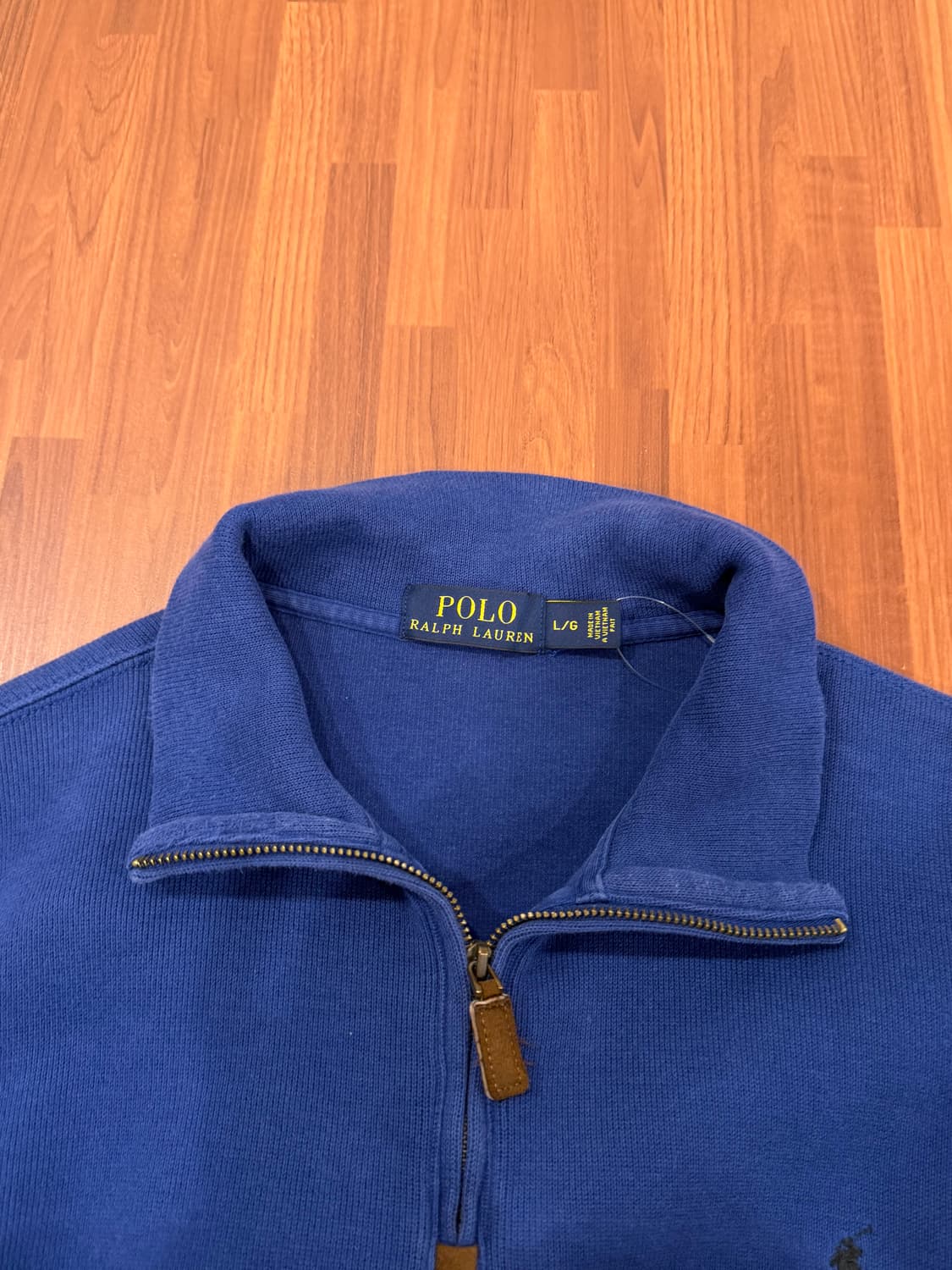 Polo ralph lauren 폴로 랄프로렌 하프넥 쿼터 집업 니트 상품이미지9