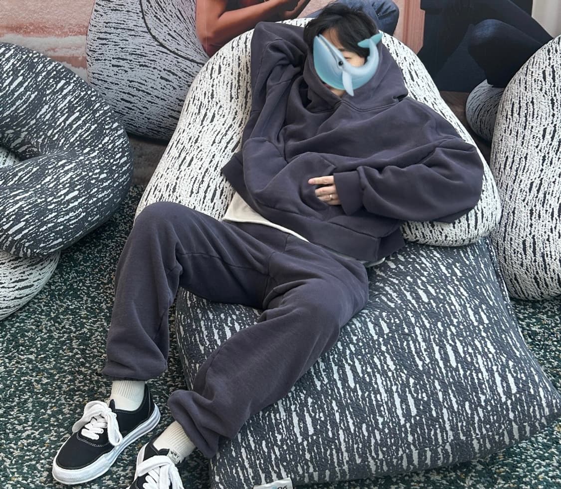 엔타이어스튜디오 헤비 스웻팬츠 잉크 S 상품이미지3