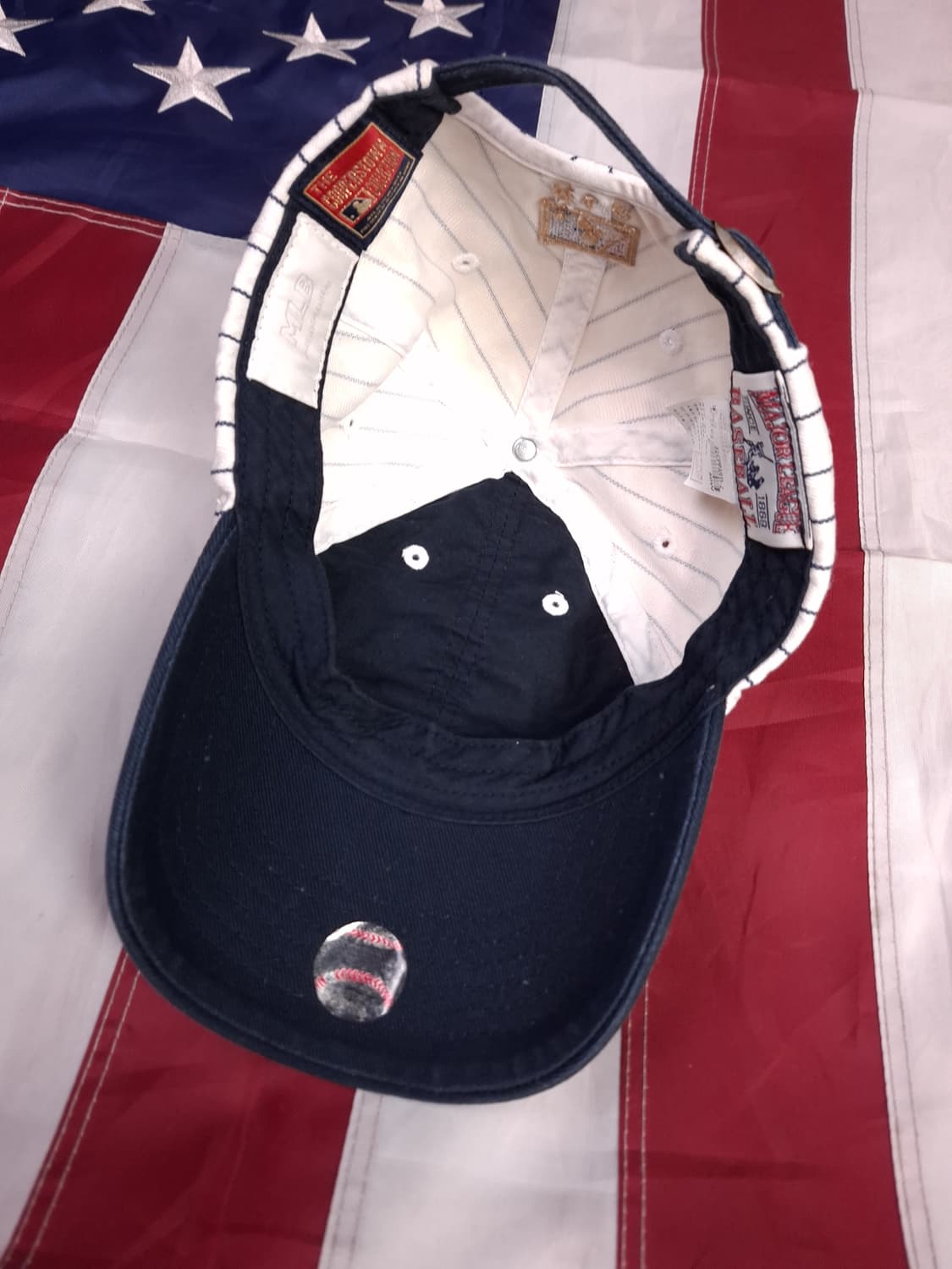 오리지날 MLB 뉴욕 양키스 스트라이프 볼캡 상품이미지9