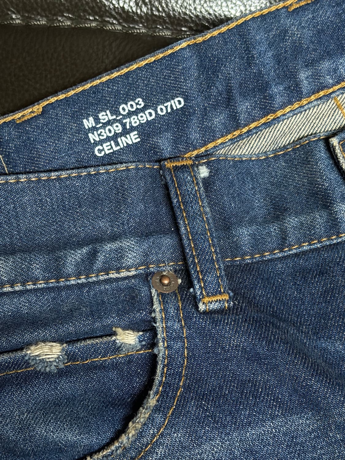 Celine 인디고 블루 워시드 데님 상품이미지1