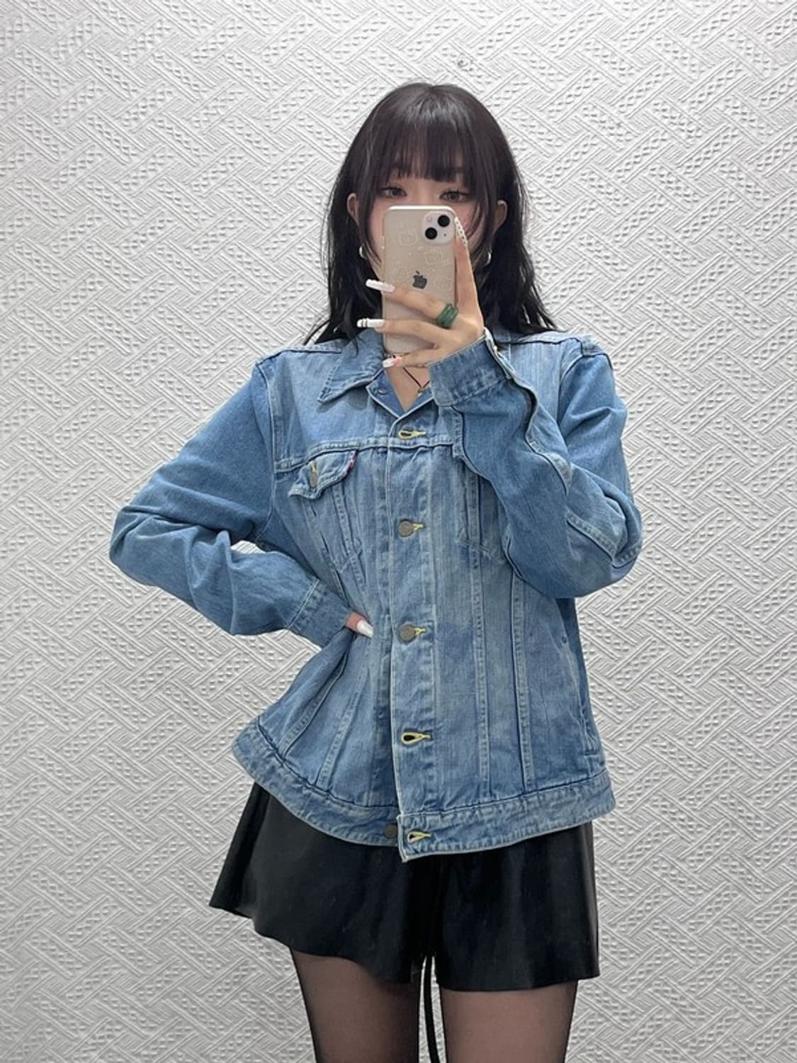 리바이스 올드스쿨 빈티지 스프링 워싱 데님자켓 XL C11024 상품이미지2