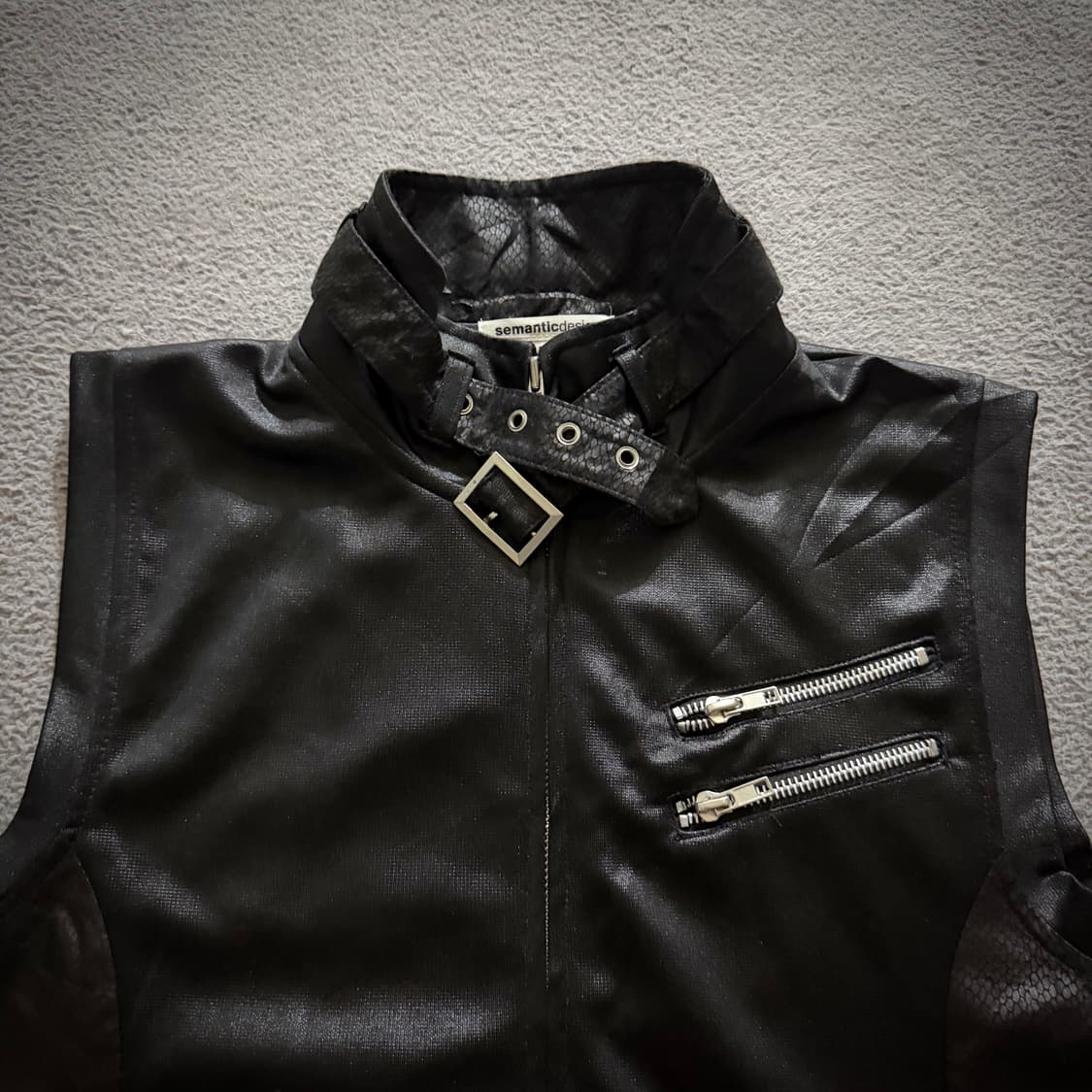 Semanticdesign vkei mood vest 상품이미지2