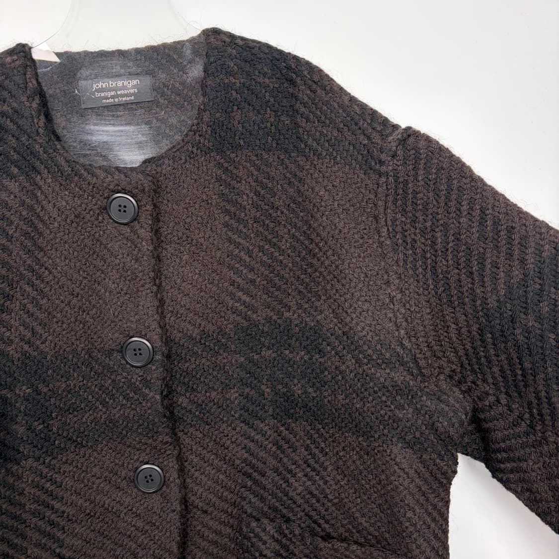 존브라니건 john branigan 패턴 자켓 가디건 상품이미지5