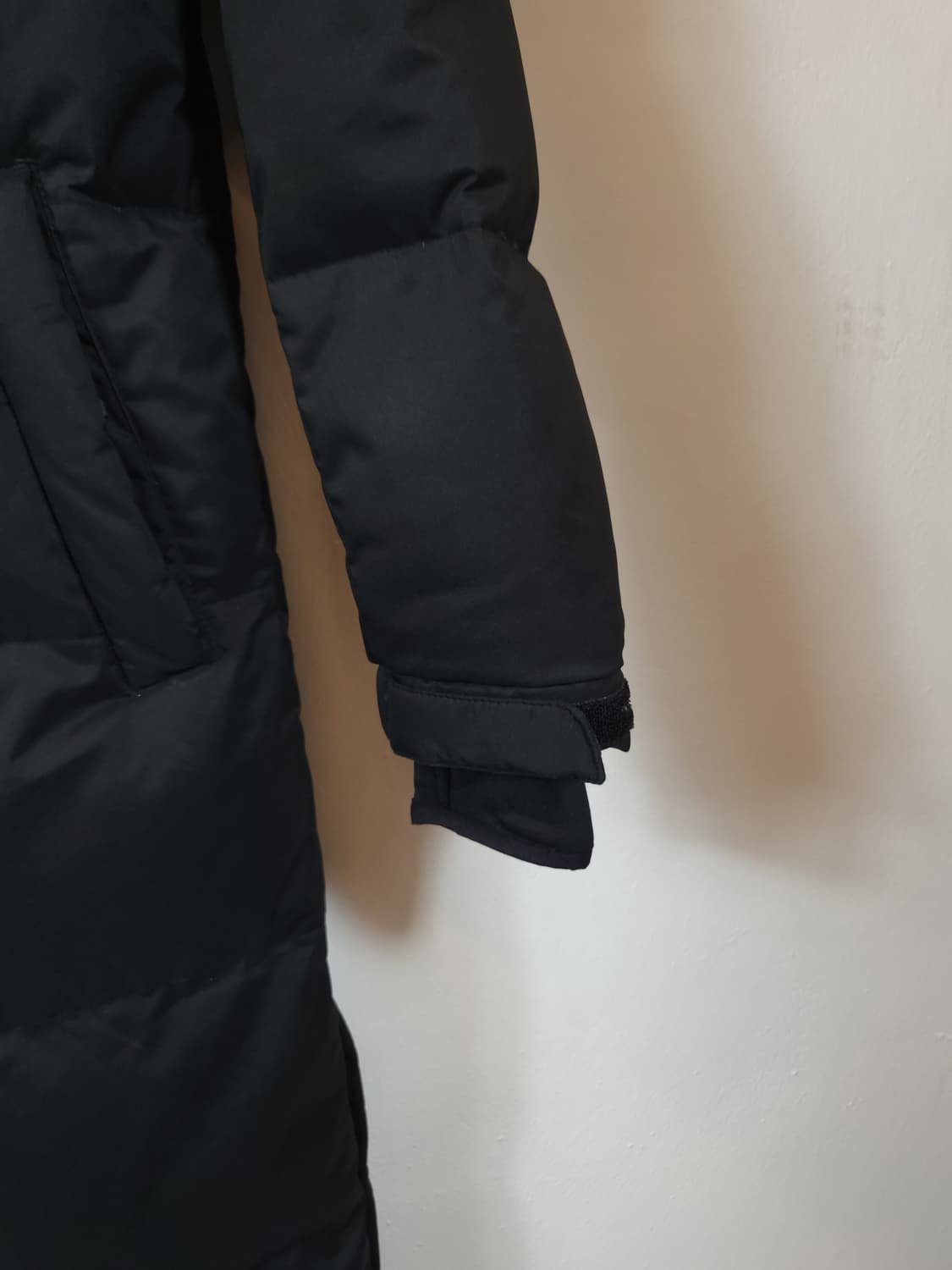 노스페이스 매장정품 덕다운후드롱패딩 85 XS(85-90) 새제품급 상품이미지2