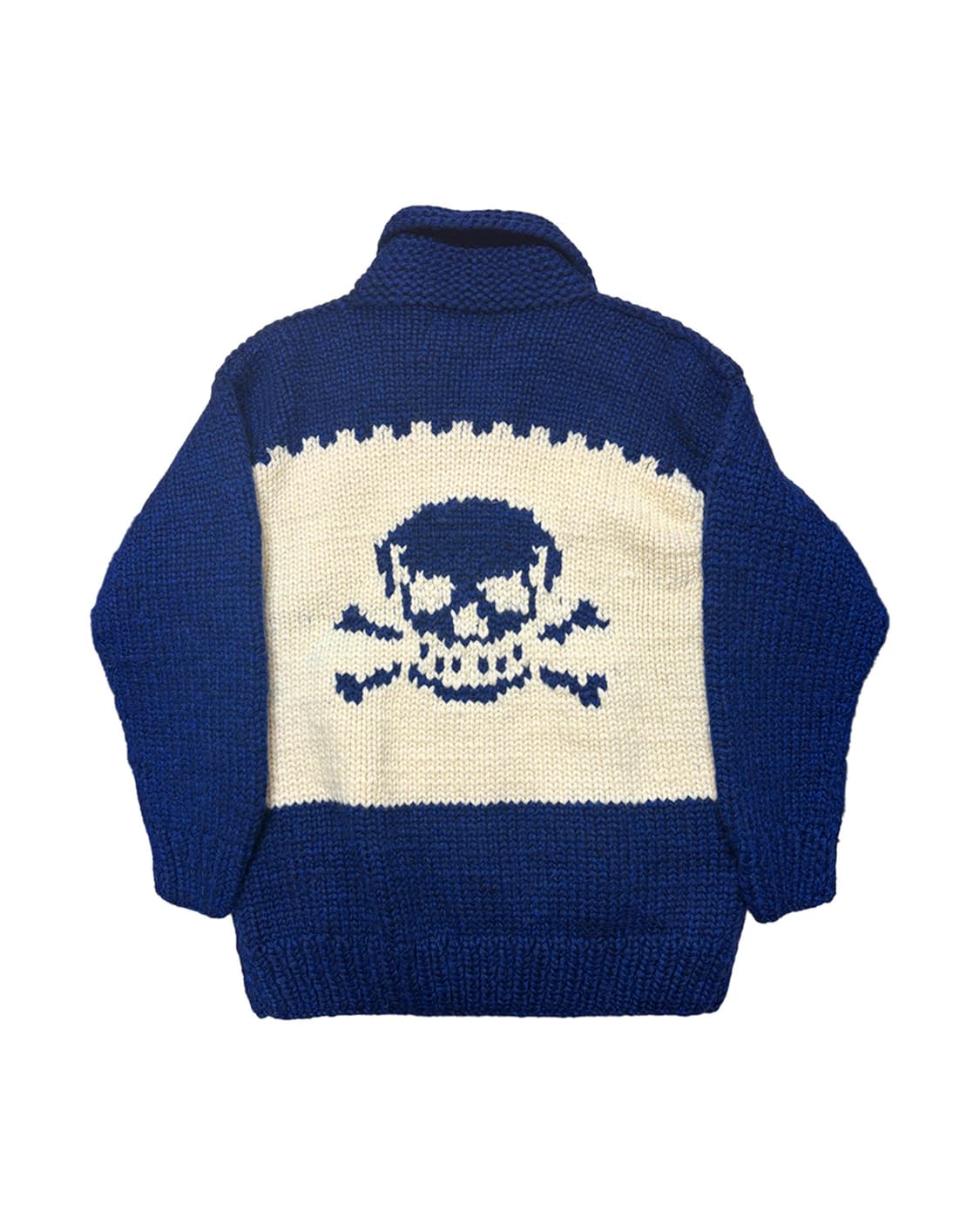 캐나다 핸드니팅 스컬 그래픽 코위찬 상품이미지4