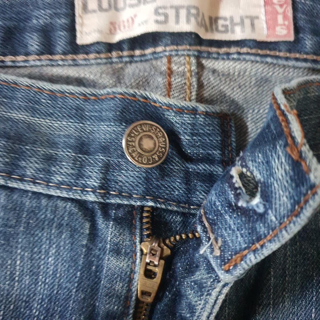 리바이스 569 빈티지  데님 팬츠 No.34 상품이미지3